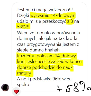 Opinia uczestnika Wyzwania 14 dni