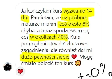 Opinia uczestnika Wyzwania 14 dni
